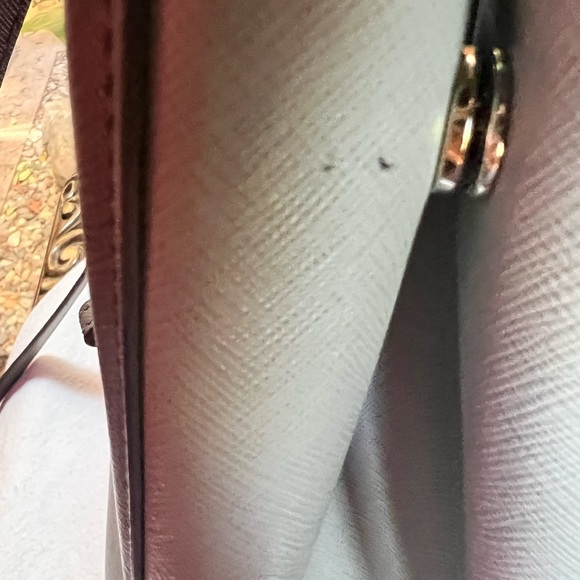 Medium size Prada grey saffiano - Picture 11 of 11